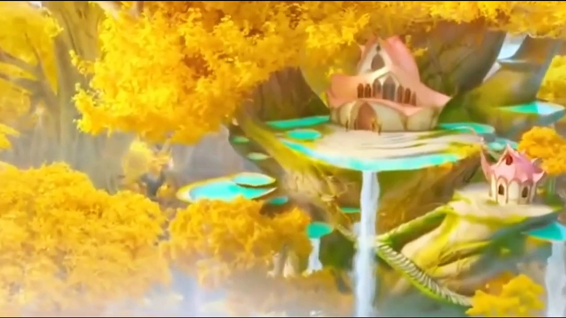 Animated action adventure movie