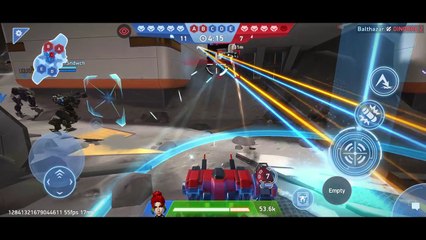epic battle of Mech Arena game play control clash point