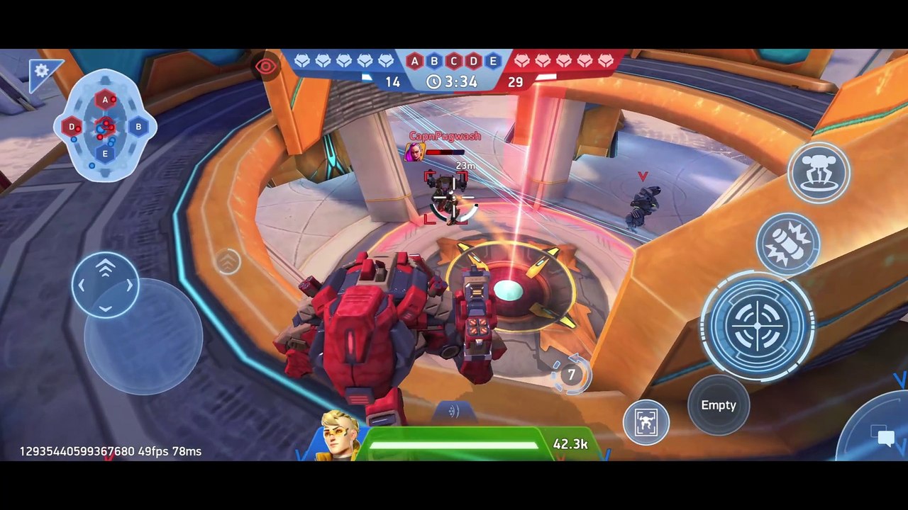 Mech Arena control clash point gameplay