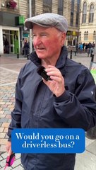 Inverness public react to driverless bus