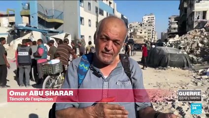 Gaza : frappe israélienne sur une école abritant des déplacés