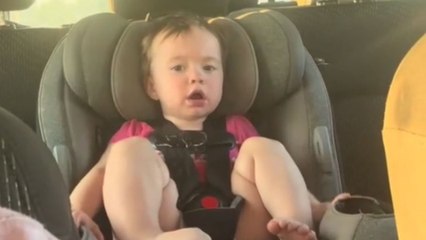 'Oh No... Poop!' - 2 y/o girl makes stinky revelation during car ride