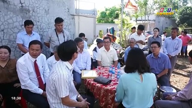 Bàn giao nhà đại đoàn kết do Công ty Xổ số Kiến thiết tỉnh BR-VT trao tặng năm 2019