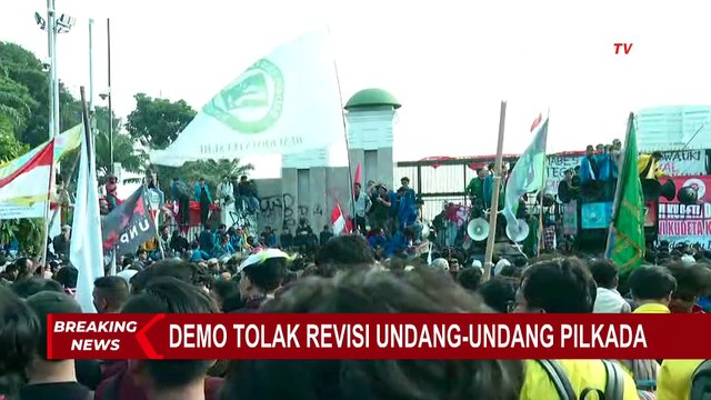 Ini Alasan Habiburokhman dan Jajaran DPR Batal Temui Massa Unjuk Rasa Tolak RUU Pilkada