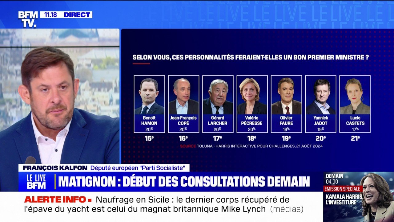 Matignon: "Le vrai sujet c'est comment trouver...