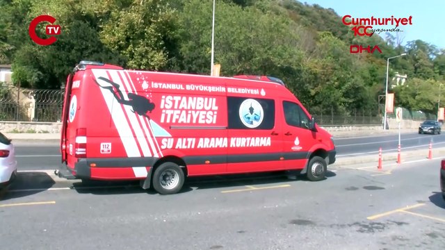 Sarıyer’de batan tekne Kayıp kişiyi arama çalışmaları 2. gününde