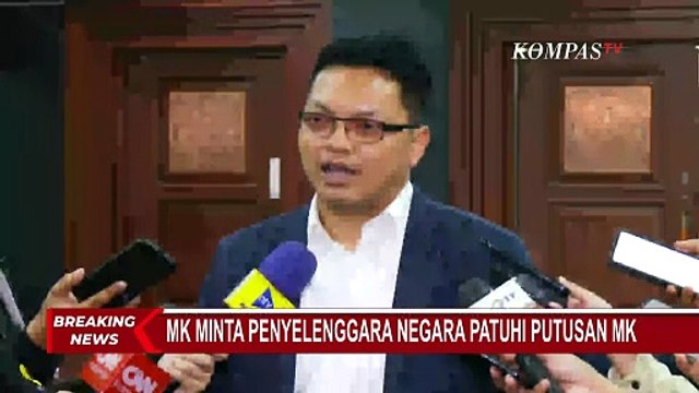 Soal Unjuk Rasa Tolak RUU Pilkada, MK: Hanya Sampai di Putusan, Berikutnya Wewenang Pelaksana UU