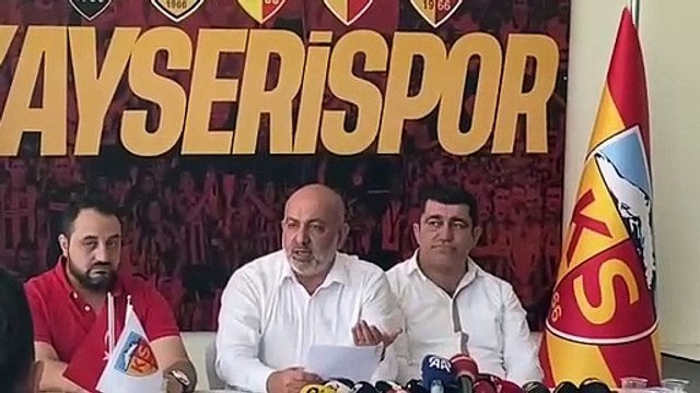 Kayserispor Başkanı Ali Çamlı Basın Açıklması