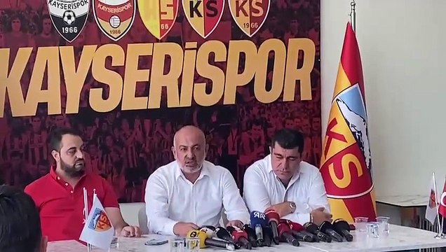 Kayserispor Başkanı Ali Çamlı Basın Açıklması