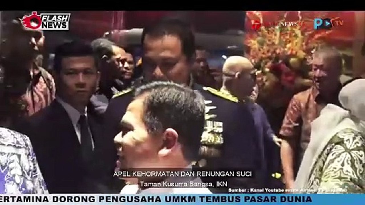 KASAU HADIRI RANGKAIAN PERINGATAN HUT KE-79 KEMERDEKAAN RI DI IKN