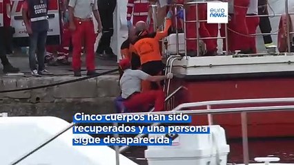 ¿Cómo se hundió tan rápidamente el yate en Sicilia? Las autoridades tratan de esclarecer el suceso
