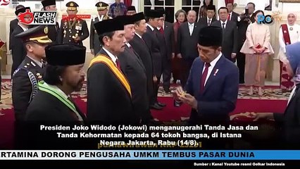Kader Partai Golkar Terima Tanda Jasa dan Kehormatan dari Pemerintah