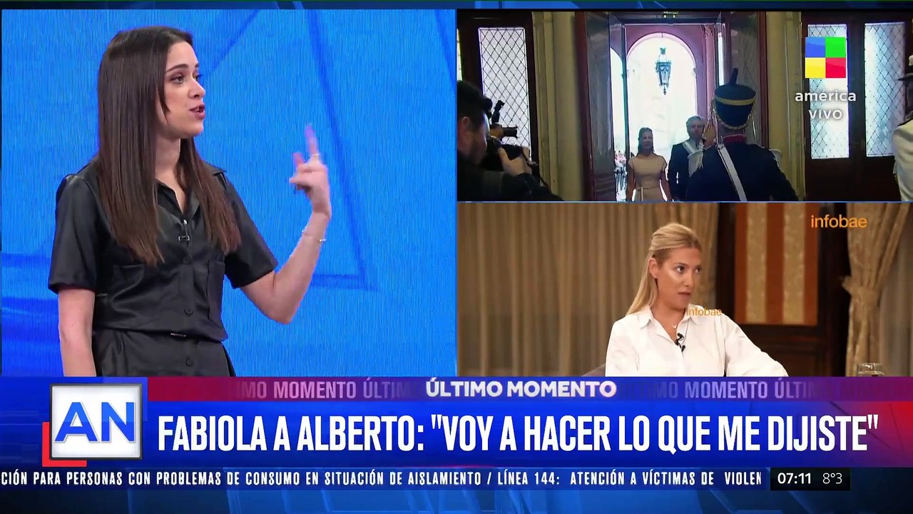 Nuevoa chats de Alberto Fernández con Fabiola Yañez: "Mi consejo es que hables lo menos posible"
