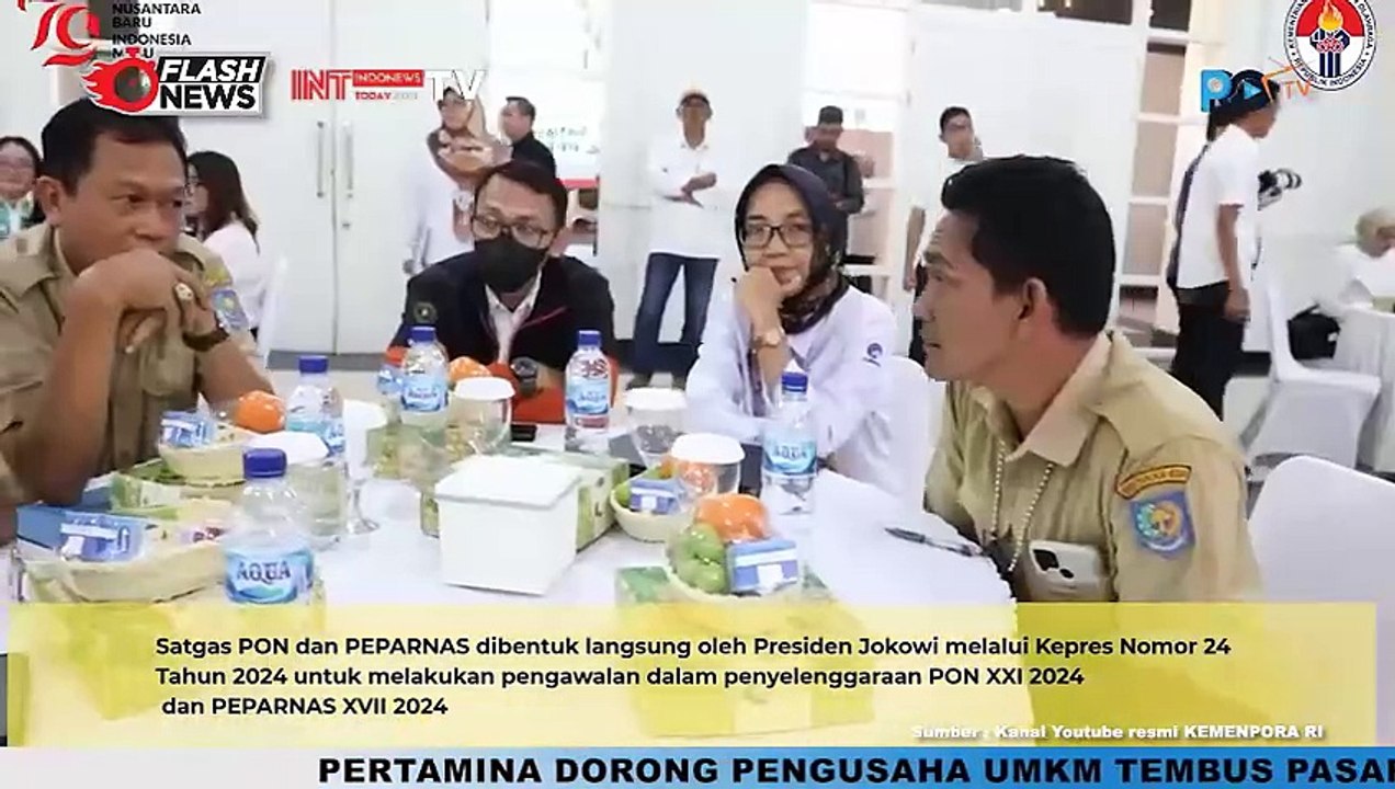 Menpora Dito Hadiri Rapat Koordinasi Satgas PON dan PEPARNAS Tahun 2024