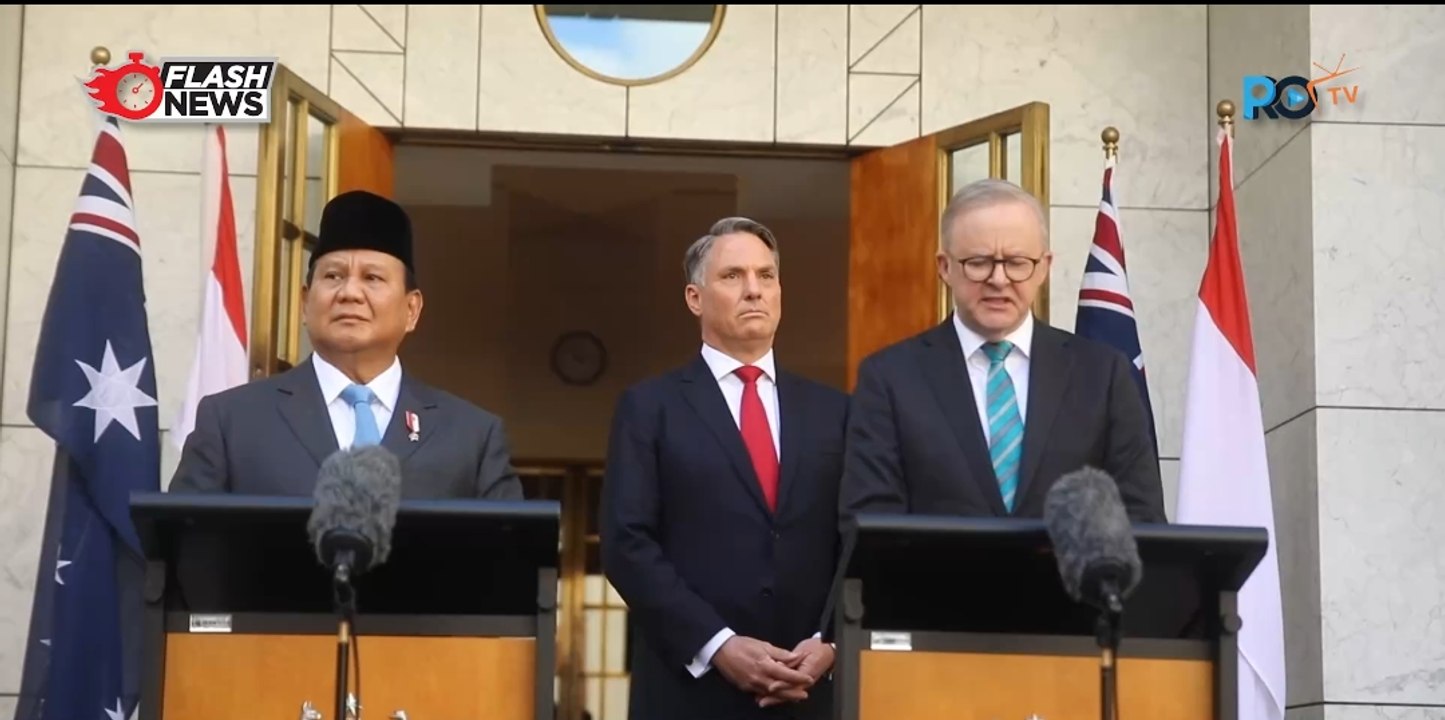 Lakukan Pertemuan Bilateral, Prabowo dan PM Australia Bahas Tantangan Regional dan Latihan Bersama
