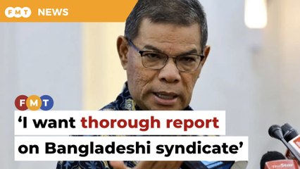 Download Video: Saifuddin wants report on alleged involvement of senior officials in job syndicate