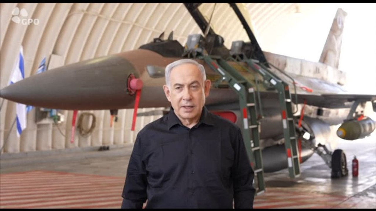 M.O., Netanyahu visita una base aerea: "Pronti a ogni scenario"
