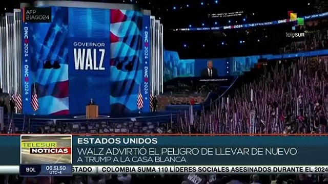 Avanza fórmula demócrata en candidaturas presidenciales en los Estados Unidos