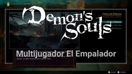 Demons Souls Multijugador El Empalador