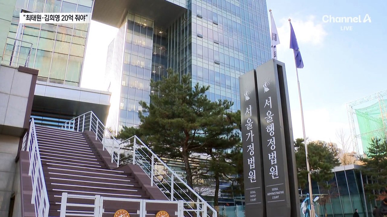 법원 “최태원·김희영, 노소영에 위자료 20억 함께 줘야”