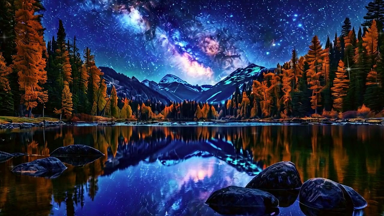 [Nature sounds + BGM for sleep] Ambient music where you can hear the sounds of rivers