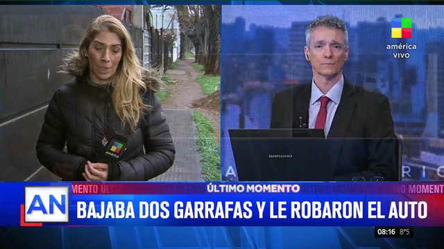 Ola de robos en Merlo: bajaron dos garrafas y le robaron el auto