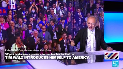 Relatable Walz shines at Democractic convention