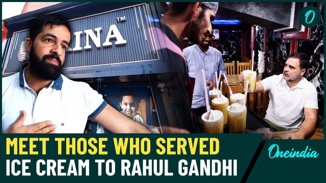 Rahul Gandhi’s Ice-Cream Break in Kashmir: Shopowner Shares Special Memories| Ground Report