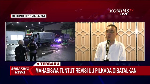 [FULL] Pernyataan Wakil Ketua DPR yang Pastikan Revisi UU Pilkada Dibatalkan, Ikuti Keputusan MK