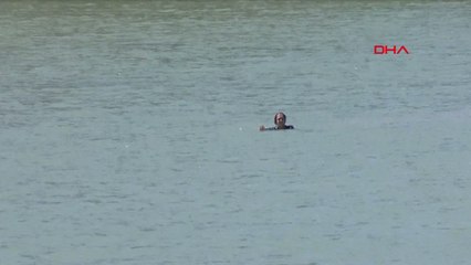 Kocasıyla tartışıp Boğaçay'a atladı