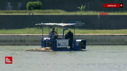 Antalya'da kocasıyla tartışıp çaya atladı