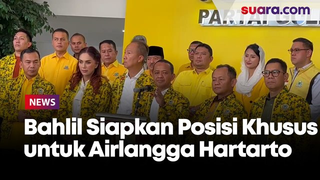 Akui Jerih Payah Airlangga, Bahlil Siapkan Posisi Khusus di Kepengurusan Golkar