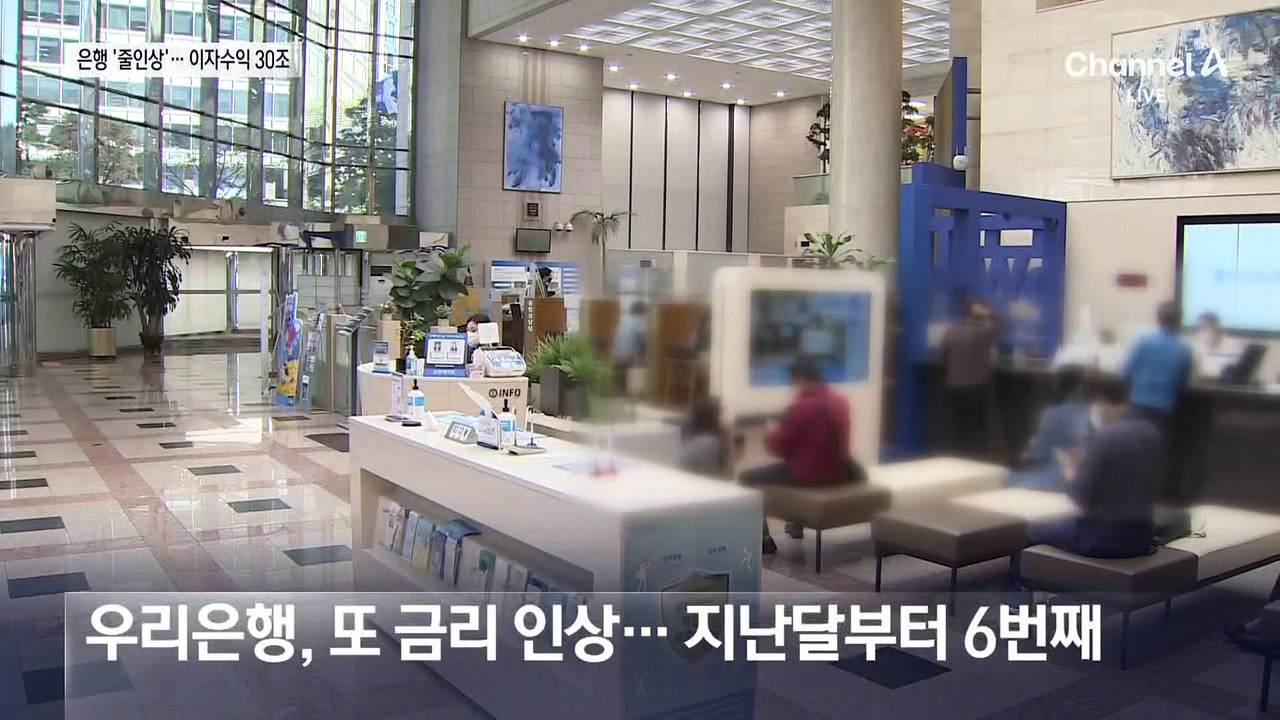 5대 은행, 하반기에만 20여 차례 대출 금리 인상