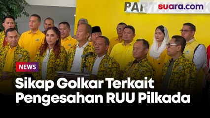 Jawaban Bahlil Ditanya Sikap Golkar Terkait Pengesahan RUU Pilkada: Baru Bangun Tidur, Belum Sempat Rapat