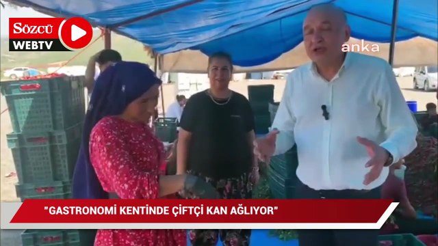 CHP Gaziantep Milletvekili Melih Meriç: Gastronomi kentinde çiftçi kan ağlıyor
