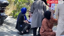 Arnavutköy'de şehir hastanesi personellerini taşıyan servis kazaya karıştı: 5 işçi yaralı