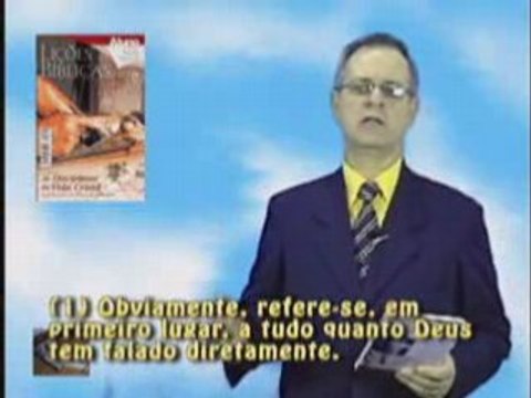 Licao 4 2trimestre 2008 3parte, Ebd na Tv, Ev. Luiz Henrique