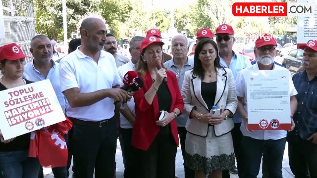 DİSK Genel Başkanı Arzu Çerkezoğlu, Akdeniz Üniversitesi'nde sendika yetkisinin başka bir sendikaya verilmesine tepki gösterdi