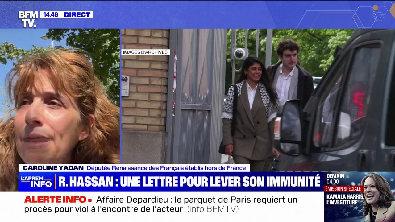 Rima Hassan dans une manifestation en Jordanie: une cinquantaine de députés Renaissance font un signalement au parquet de Paris
