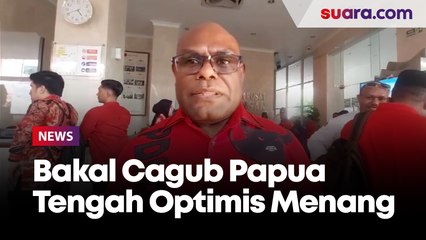 Dapat Rekomendasi PDIP, Bakal Cagub Papua Tengah Meki Nawipa Optimis Menangkan Pilkada 2024