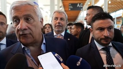 Descargar video: Manovra, Tajani: ridurre pressione fiscale, bene taglio cuneo