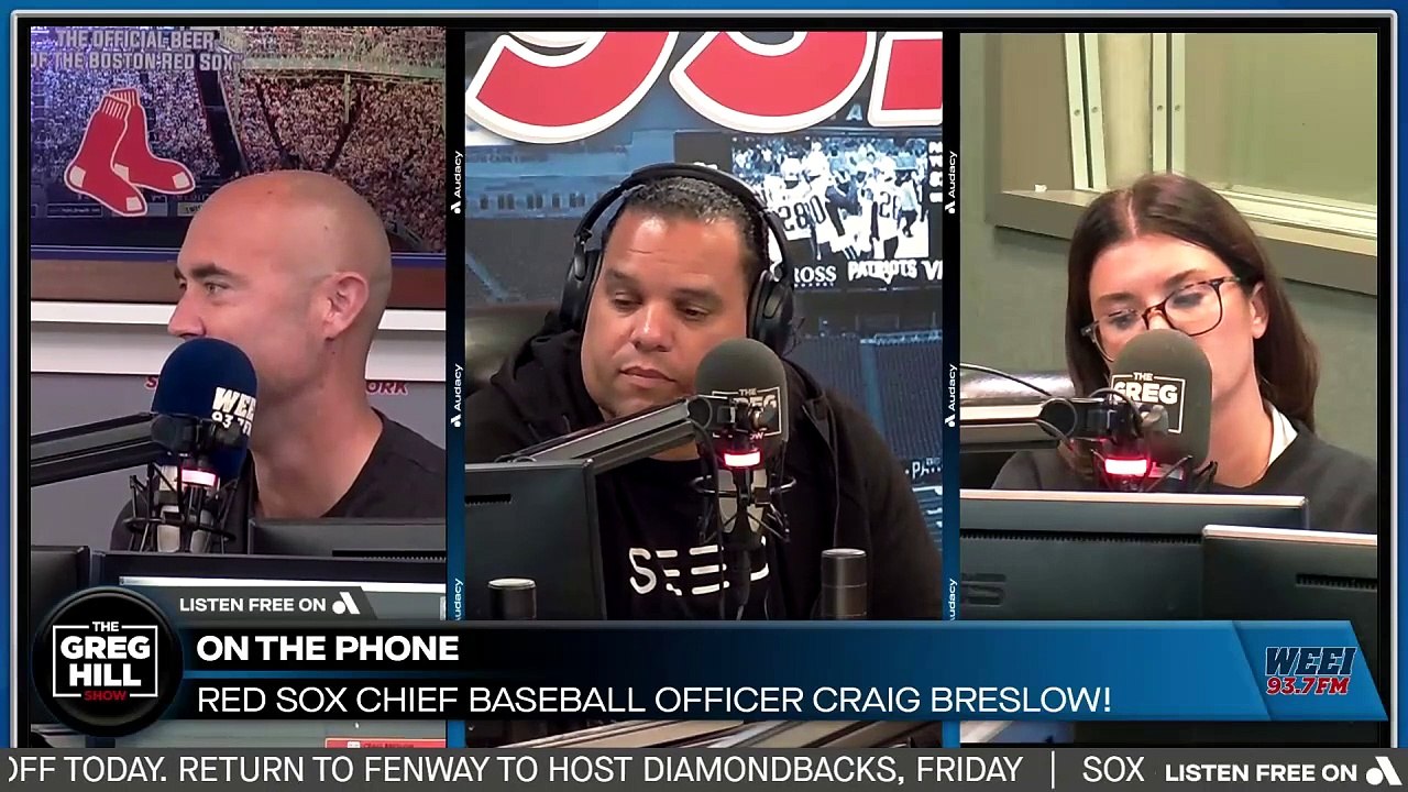 Red Sox CBO, Craig Breslow, Joins! Story Update!