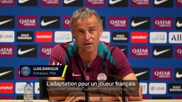 Luis Enrique : “Doué est un joueur très polyvalent, il va beaucoup nous aider”