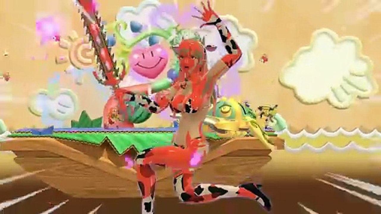 スマブラSP mod モーモービキニカムイの手前やられ
