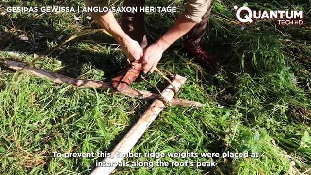 Man Builds MEDIEVAL House Using Primitive Techniqu..