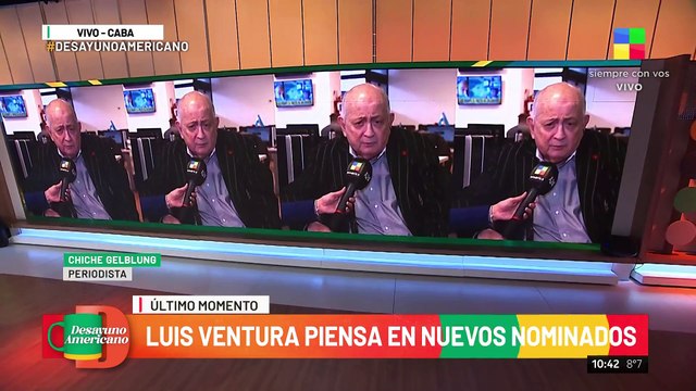 Polémica con las ternas de los Martín Fierro: Chiche Gelblung se mete en el debate