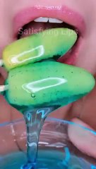 Relaxing ASMR: Tasting Sweet Honey-Dipped Corns 🍯🌽