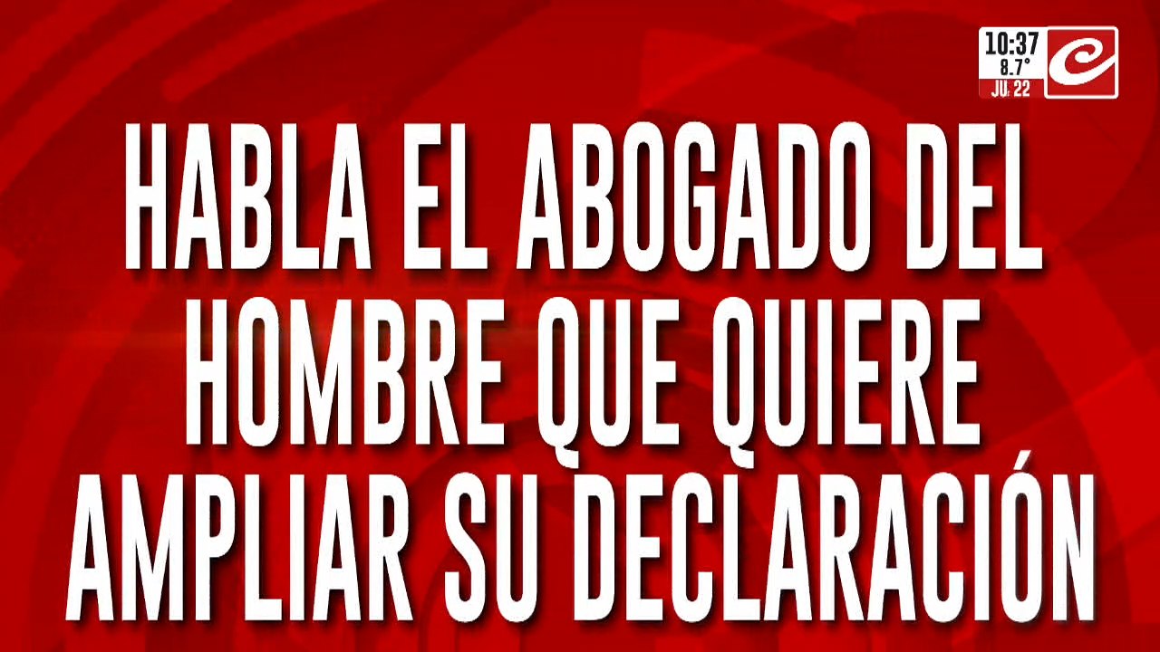 Caso Loan: habla el abogado del hombre que puede darle un giro a la causa