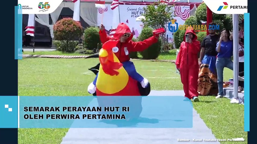 SEMARAK PERAYAAN HUT RI OLEH PERWIRA PERTAMINA