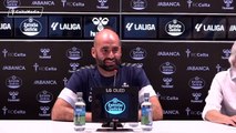 Claudio Giráldez previa al RC Celta vs Valencia CF